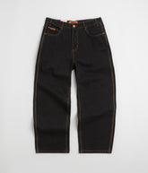 Butter Goods Baggy Jeans - Washed Black / Black