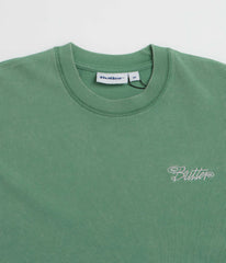 Butter Goods Jive Overlock Stitch T-Shirt - Distressed Jade