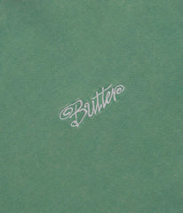 Butter Goods Jive Overlock Stitch T-Shirt - Distressed Jade