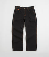 Butter Goods Relaxed Jeans - Washed Black / Black