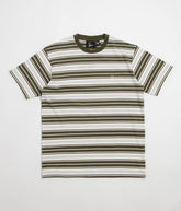 by Parra Signature Striped T-Shirt - Green