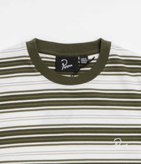by Parra Signature Striped T-Shirt - Green