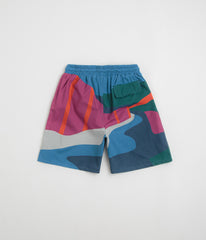 by Parra The Festival Fence Swim Shorts - Blue