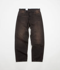 Carhartt Aaron Pants - Black Tobacco Used Wash