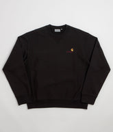 Carhartt American Script Crewneck Sweatshirt - Black