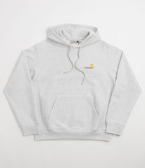Carhartt American Script Hoodie - Ash Heather
