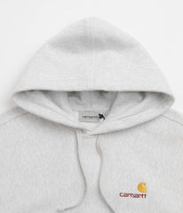 Carhartt American Script Hoodie - Ash Heather