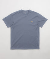 Carhartt American Script T-Shirt - Shady Blue