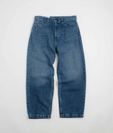 Carhartt Brandon Pants - Blue Marble Used Wash