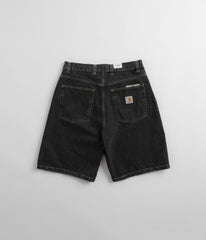 Carhartt Brandon Shorts - Black Stone Wash