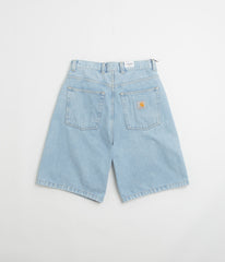 Carhartt Brandon Shorts - Blue Heavy Stone Bleach