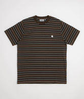 Carhartt Bronson T-Shirt - Bronson Stripe / Cypress