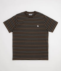 Carhartt Bronson T-Shirt - Bronson Stripe / Cypress