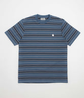 Carhartt Bronson T-Shirt - Bronson Stripe / Icesheet