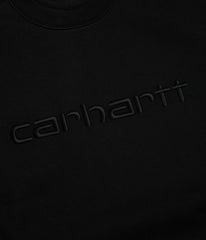 Carhartt Carhartt Crewneck Sweatshirt - Black / Black
