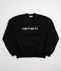 Carhartt Carhartt Crewneck Sweatshirt - Black / White