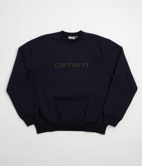 Carhartt Carhartt Crewneck Sweatshirt - Dark Navy / Dark Scarab