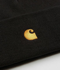 Carhartt Chase Beanie - Black / Gold