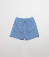 Carhartt Chase Swim Trunks - Curacao / Gold