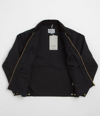 Carhartt Detroit Jacket - Black Rinsed / Black