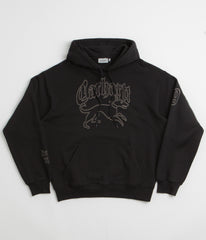 Carhartt Hackwork Hoodie - Black / Wall