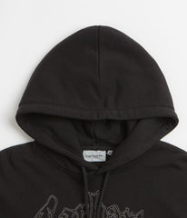 Carhartt Hackwork Hoodie - Black / Wall