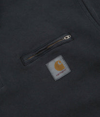 Carhartt Half Zip Detroit Sweatshirt - Black