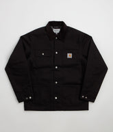 Carhartt Michigan Coat - Black / Black Rigid
