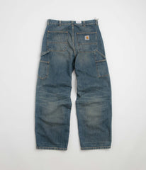 Carhartt Oakland Pants - Blue Worn Used Wash
