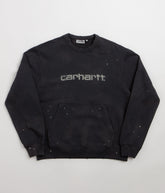 Carhartt Painter Crewneck Sweatshirt - Black