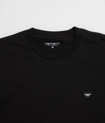 Carhartt Small Heart T-Shirt - Black / Black