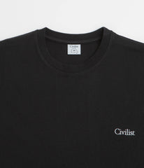 Civilist Mini Logo T-Shirt - Black