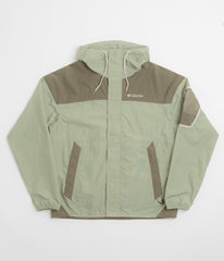 Columbia Challenger II Windbreaker Jacket - Safari / Stone Green