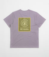 Columbia CSC Logo Back T-Shirt - Shale Purple / Linework C Badge