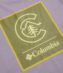 Columbia CSC Logo Back T-Shirt - Shale Purple / Linework C Badge