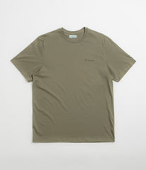 Columbia CSC Logo Back T-Shirt - Stone Green / Boxy Brand