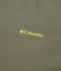 Columbia CSC Outdoor Back Graphic T-Shirt - Stone Green / Shining Sandscape