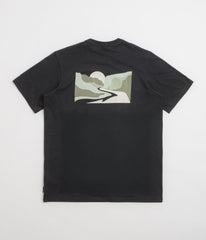 Columbia Explorers Canyon Back T-Shirt - Black / Trailscape