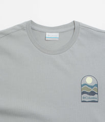 Columbia Explorers Canyon Back T-Shirt - Columbia Grey / Get Hiked