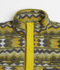 Columbia Helvetia II Printed Half Snap Fleece - Mossy Green / Retrotree