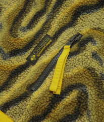 Columbia Helvetia II Printed Half Snap Fleece - Mossy Green / Topoglitch