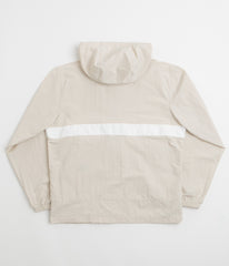 Columbia Spire Valley Hooded Windbreaker Jacket - Dark Stone / White