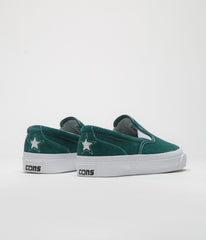 Converse One Star CC Slip Pro Shoes - Rubber Plant / White / White