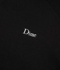 Dime Classic Small Logo Hoodie - Black