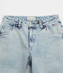 Dime Relaxed Denim Pants - Light Snow Washed