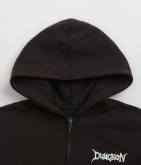 Dungeon Night Wing Full Zip Hoodie - Black