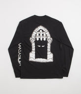 Dungeon Portcullis Logo Long Sleeve T-Shirt - Black