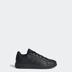 Kids' adidas Grand Court Lace-Up Shoes