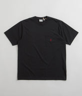 Gramicci One Point T-Shirt - Vintage Black / Red