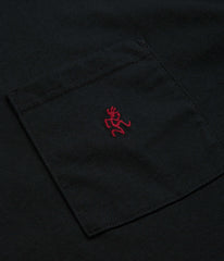 Gramicci One Point T-Shirt - Vintage Black / Red